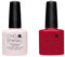CND Shellac Gel Wildfire & Romantique 7.3ml Duo