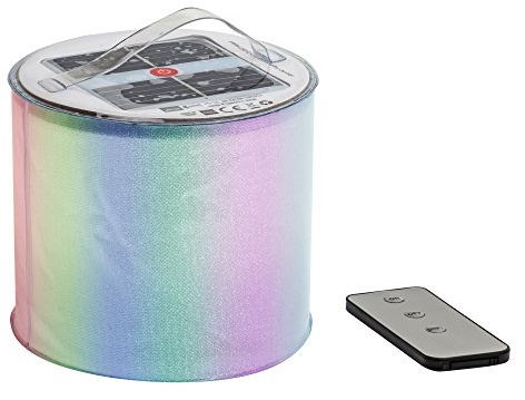 ultron Save-E Lantern RGB, lanterna a LED pieghevole, a energia solare, colori RGB, fino a 6 ore di illuminazione, giardino, esterno, decorazione, campeggio, 10,9 x 12,7 x 2,5 cm