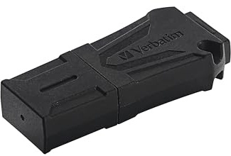 Verbatim ToughMAX USB 2.0-Stick 64 GB, USB-Stick - KyronMAX - schwarz