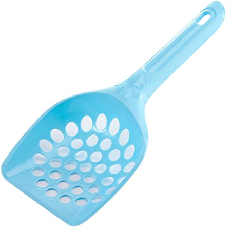 Anawakia Kattsandsspade kattlåda spade katter spade (blå, stort hål)