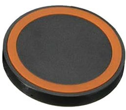 Cargador inalámbrico QI para Smartphone y Tablet, Carga sin Cables para telefonos moviles compatibles Color Naranja - Todotumovil