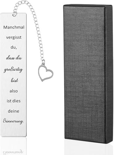 Metall Lesezeichen,Lesezeichen Personalisiert,Inspirierendes Lesezeichen Dankeschön Bookmark mit Anhänger,Glücksbringer,für Freunde Weihnachtsgeschenke Geburtstagsgeschenk