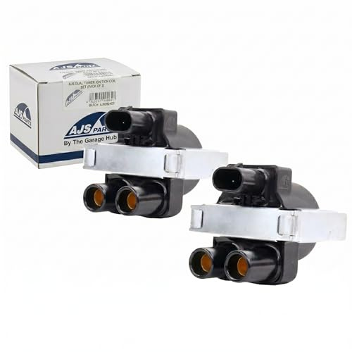 2x Kit Bobine di accensione Benzina Compatibile con FIAT Punto 176 188 UNO FIAT Panda 169 DOBLO,ALFA 145 146 155 33 46543562 46548037 60805420,60809492 7626232 7672018 46790073