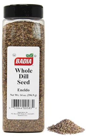 Badia Semillas de eneldo enteras, 14 onzas