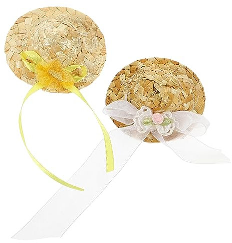 BESPORTBLE 2stücke Dekorativer Papageienhut Für Hühner Leicht Tragbar Und Verstellbar Hühnerzubehör Aus Kompakt Und Interessant Für Hühnerhüte Und Vogelhut-Dekoration