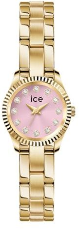 Ice-Watch, Ice Mimi Gold Pink, Trendigt Guldklocka För Kvinnor Med Armband I Rostfritt Stål, 025540, 19 Mm