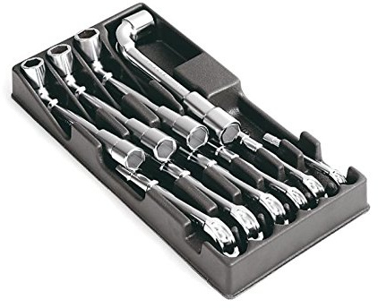 Facom MODULO 10 LLAVES DE PIPA ABIERTA MOD.75-1PB