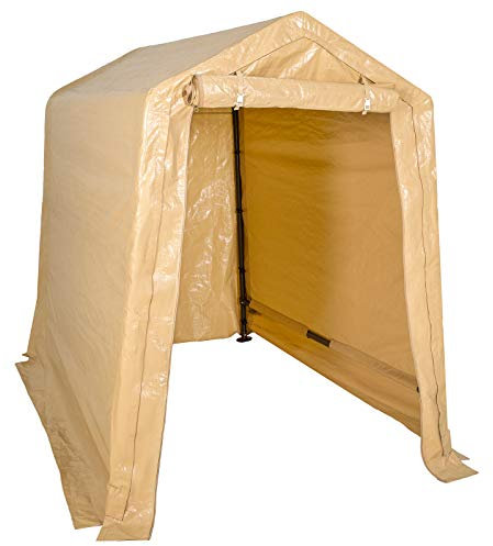 Sunnyglade 8X6' Shed Heavy Duty Storage Shelter with Roll up Door Portable