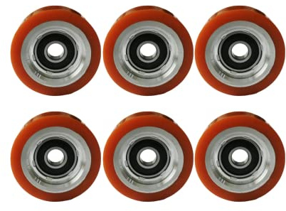 SURPOUF 70298701P 6 pk 70298701 70568201 Steel Dryer Support Roller Fits for Alliance IPSO Huebsch