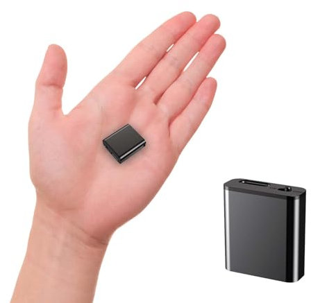 【Eingebauter Magnet Nur 0,95 cm dick】 Diktiergerät Mini,Aufnahmegerät Spionage,Spion abhörgerät,Spion digital Voice Recorder,STTWUNAKE