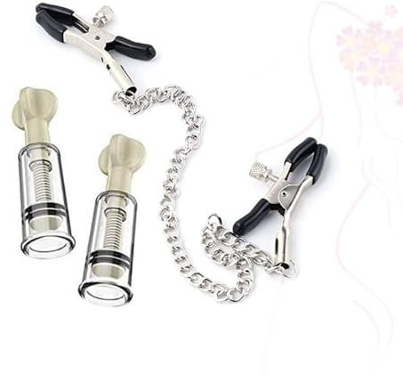 Pinces à Clip tête chaîne+Suceurs Ventouse，accessoires de cadeaux de fête