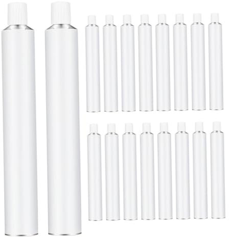 Tofficu Farbflaschenset Mit Klaren Tuben Für Malerei Leichte Portionsflaschen Zum Organisieren Und Kategorisieren Von Farben Für Unterwegs Und Mobile Nutzung Mit Farbflaschenbehältern Gege