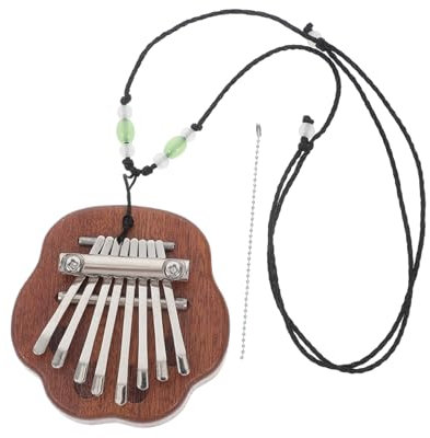 SHOWERORO Kalimba Miniatur Daumenklavier Für Tragbares Musikinstrument Klangqualität Und Verarbeitung Für Anfänger Und Musikliebhaber