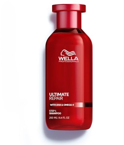 Wella Professionals Repair and Rebuild Professional Hair Care Duo for All Types of Hair Damage, Ultimate Repair Shampoo 250ml and Conditioner 200ml Bundle