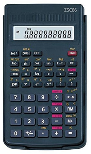 Tesco Scientific Calculator- 10 Digit Display- GCSE A/AS Level- 56 Scientific Functions