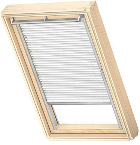 VELUX Original Jalousie für CK02, Weiß, mit Grauer Führungsschiene