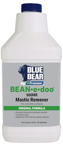 Blue Bear 500MR: BEAN-e-doo Mastic and Adhesive Remover for Concrete 1 Qt