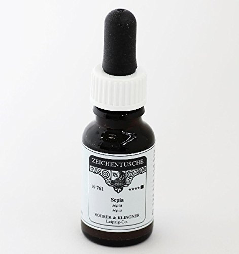 Rohrer & Klingner Zeichentusche Sepia 12 ml
