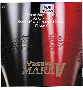 Yasaka Mark V,Black,Max Table Tennis Rubber