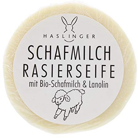 Sapone da barba Haslinger, 60 g, latte di pecora