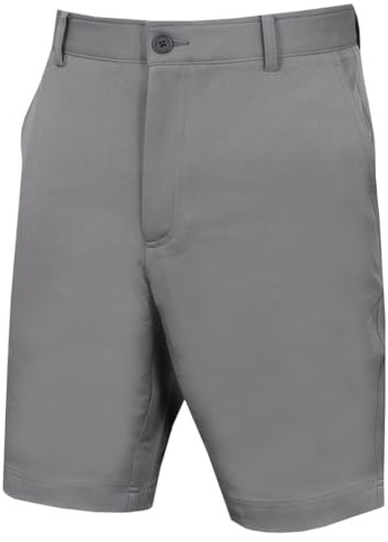 Calvin Klein Golf Mens Micro Tech Shorts - Silver - 34