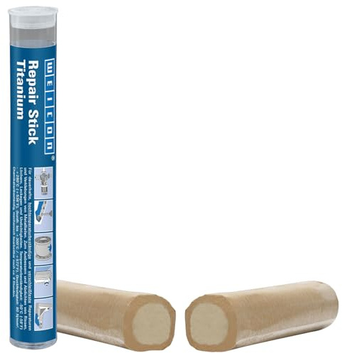 Weicon Barretta Titanio, 2 Componenti Adesivo Speciale Per Parti Metalliche, 115G