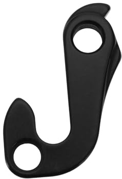 YINETTECH cykelväxel hängare svart cykel svans växelförare krok cykel baksvans växelförare krok aluminiumlegering bakre växelförare hängare kompatibel med Trek