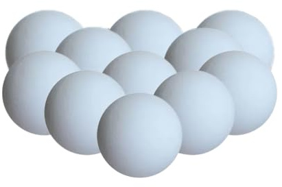 1ABOVE 12pk White Ping Pong Balls, 40mm Table Tennis Balls, Durable & Premium Quality