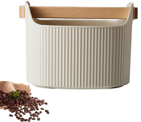 Espreso Knock Box | 1 300 ml avtagbar marklåda för kaffe | halkfri espreso