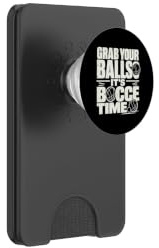 È Bocce Time Bocce Player Lawn Game Backyard Humor PopSockets PopWallet per MagSafe