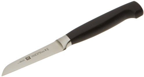 ZWILLING Four Star - Cuchillo legumbres con Hoja forjada de una única Pieza Sigmaforge, Hoja endurecida al frío Friodur, 90 milímetros, Acero Inoxidable
