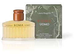 Laura Biagiotti Roma Uomo homme/ men Eau de Toilette, Vaporisateur/ Spray, 40 ml