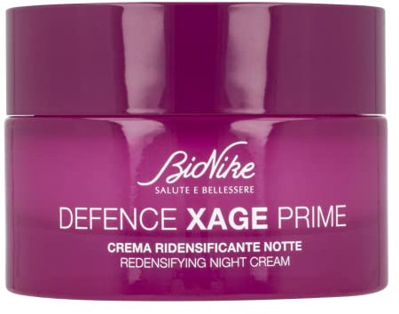 Bionike Defence Xage - Prime Crema Ridensificante Notte Prime Rughe, 50ml