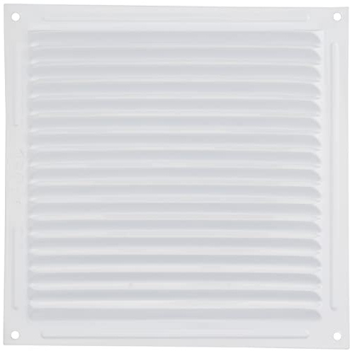 WOLFPACK LINEA PROFESIONAL - Rejilla Ventilación Atornillar 20x20 cm. Blanca Lacada