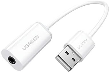 UGREEN USB to 3.5mm Aux Externe Soundkarte mit Jack Buchse