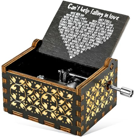 SIWOKJJO Can’t Help Falling in Love Music Boxes,