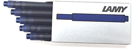 Lamy T10 Tintenpatronen 15 Stück Blauschwarz (3 Päckchen mit 5 Patronen)