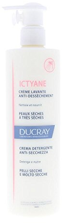 Ducray Ictyane , Crema Detergente anti-secchezza, 400 ML