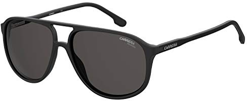 Carrera Men's Carrera 257/S Sunglasses, Black/Polarized Gray, 60mm 15mm US