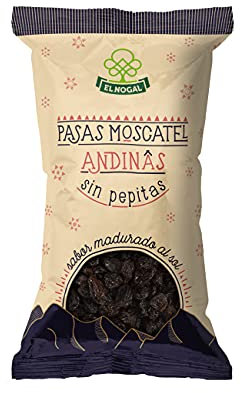 EL NOGAL Frutas Deshidratadas Pasa Moscatel Sin Semilla Bolsa 250 G