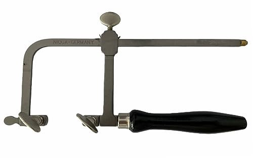 Vis de tension renforcées Niqua pour cadre de scie à chantourner 100-160 mm Profondeur de l'arc 120 mm