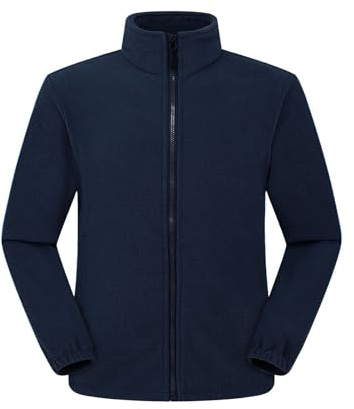 CHEMAGLIETTE! Felpa Micropile Mezza Zip Unisex in Poliestere