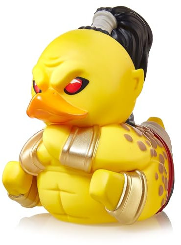 TUBBZ Erstausgabe Goro Sammler-Vinyl-Gummientenfigur - Offizielle Mortal Kombat-Merchandise - Kämpfende Aktion TV, Filme & Videospiele