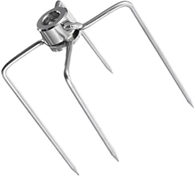 BESPORTBLE Fourchette à Rotisserie Accessoire De Barbecue pour Outil De Grillade pour Camping Et Plein Air