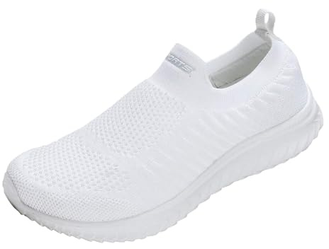 liangp Zapatillas deportivas transpirables para hombre y mujer, zapatillas ligeras para caminar 97, zapatos para diabéticos para hombre