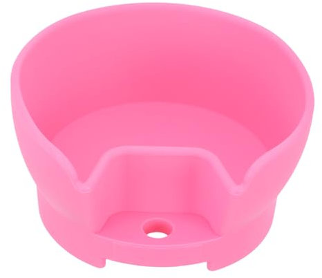 FUNNETOYU vassoio snack Vassoio per snack Vassoio per dolci Scodella per snack Vassoio per cioccolato bicchiere con ciotola per snack anello snack riutilizzabile Gel di silice rosa