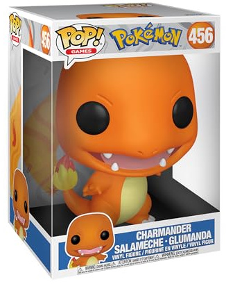 Funko Pop! Games: Pokemon - 10 Charmander - Glumanda - Vinyl-Sammelfigur - Geschenkidee - Offizielle Handelswaren - Spielzeug Für Kinder und Erwachsene - Video Games Fans - Modellfigur Für Sammler