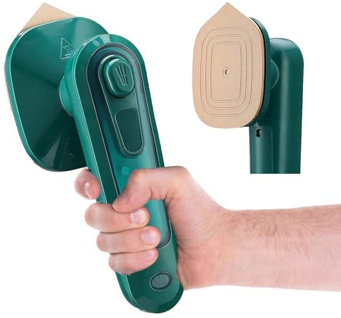 ieron Mini Ferro da Stiro a Vapore, Ferro da Stiro a Vapore Portatile da Viaggio, Ferro da Stiro a Vapore per Indumenti Domestici Portatile da 110 V per Tutti i Tipi di Abbigliamento
