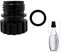 GAOHOU Soda Stream Glasflaschenadapter für Crystal 0,7L Glasflasche Quick Connect Soda Flaschenadapter für Duo Terra Sodasteam Maker Glasflasche
