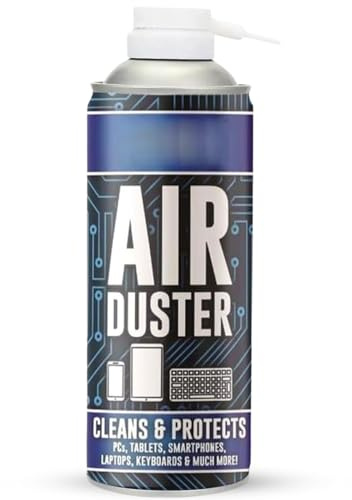 Air Duster Aerosol Spray 200ml – Compressed Gas Cleaner for Electronics, Keyboards, Laptops, PC, Cameras & Office Equipment – Dust Remover Spray for Safe Cleaning of Sensitive Devices - 5707